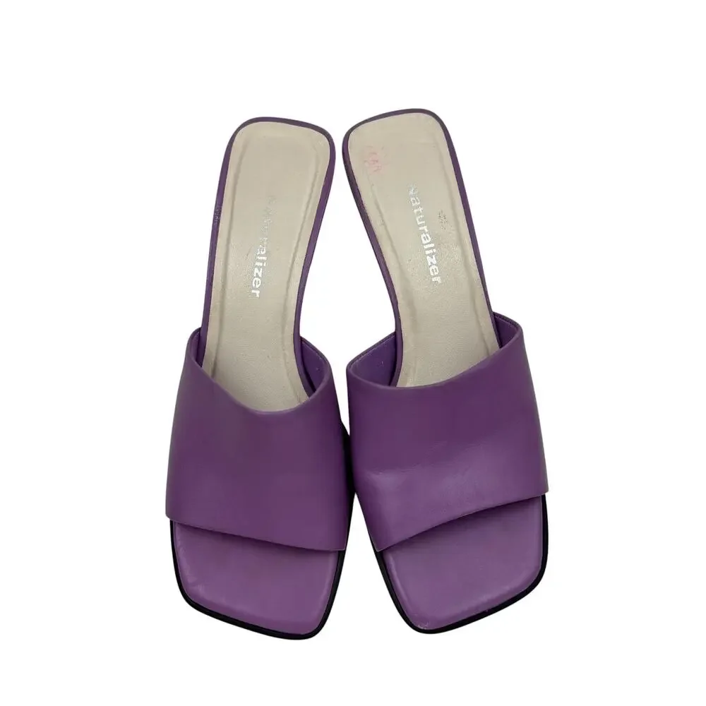 Y2K Naturalizer Purple Slip On Heeled Sandal